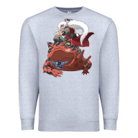Heather Grey jiraiya gamabunta Premium Sweatshirt - linhVisuals