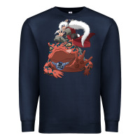 Navy jiraiya gamabunta Premium Sweatshirt - linhVisuals