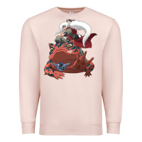 Pale Pink jiraiya gamabunta Premium Sweatshirt - linhVisuals