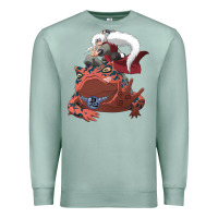 Seafoam jiraiya gamabunta Premium Sweatshirt - linhVisuals