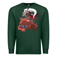 Sports Green jiraiya gamabunta Premium Sweatshirt - linhVisuals