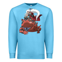 Ocean Blue jiraiya gamabunta Premium Sweatshirt - linhVisuals