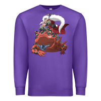Purple jiraiya gamabunta Premium Sweatshirt - linhVisuals