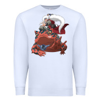 White jiraiya gamabunta Premium Sweatshirt - linhVisuals