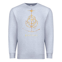 Heather Grey eldenring Premium Sweatshirt - linhVisuals