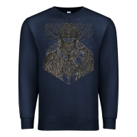 Navy eldenring Premium Sweatshirt - linhVisuals