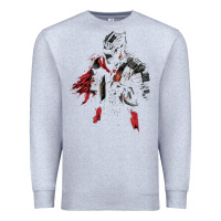 Heather Grey eldenring Premium Sweatshirt - linhVisuals