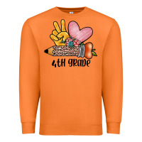 Carrot peace love 4th grade Premium Sweatshirt - JahusDesignShop