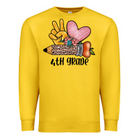 Lemon peace love 4th grade Premium Sweatshirt - JahusDesignShop