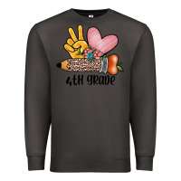 Smoke peace love 4th grade Premium Sweatshirt - JahusDesignShop