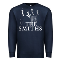 Navy Best THE SMITHS Music Premium Sweatshirt - linhVisuals