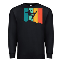 Black snowboarding gift t  shirt snowboard tshirt for a snowboarder t  shirt Premium Sweatshirt - linhVisuals