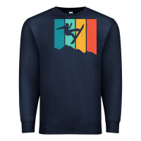 Navy snowboarding gift t  shirt snowboard tshirt for a snowboarder t  shirt Premium Sweatshirt - linhVisuals