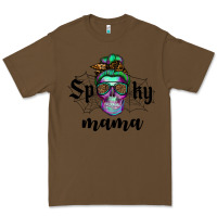 Cacao spooky mama skull Premium Tee - RanaPortraitStore
