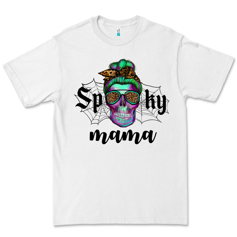 Spooky Mama Skull Premium Tee by RanaPortraitStore | Teevron
