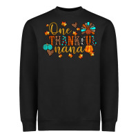 Black one thankful nana Heavyweight Sweatshirt - JahusDesignShop
