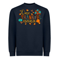 Navy one thankful nana Heavyweight Sweatshirt - JahusDesignShop