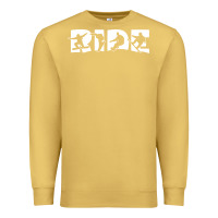 Antique Gold ride snowboard snowboarding Premium Sweatshirt - linhVisuals