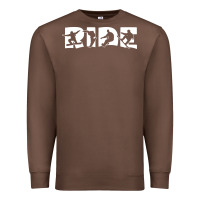 Chestnut ride snowboard snowboarding Premium Sweatshirt - linhVisuals
