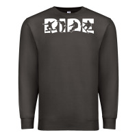 Smoke ride snowboard snowboarding Premium Sweatshirt - linhVisuals