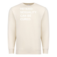 Sandshell newheterosexuality can be cured Premium Sweatshirt - linhVisuals