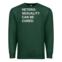 Sports Green newheterosexuality can be cured Premium Sweatshirt - linhVisuals