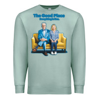 Seafoam the good place Premium Sweatshirt - linhVisuals