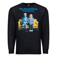 Black the good place Premium Sweatshirt - linhVisuals