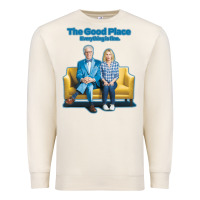 Sandshell the good place Premium Sweatshirt - linhVisuals