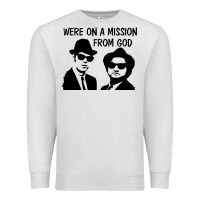 Oatmeal Heather Elwood & Jake Premium Sweatshirt - linhVisuals