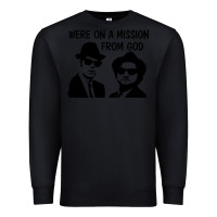 Black Elwood & Jake Premium Sweatshirt - linhVisuals