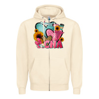 Sandshell cna nurse Zipper Hoodie - JahusDesignShop