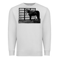 Dove Grey beautiful jim key  performing horse Premium Sweatshirt - linhVisuals