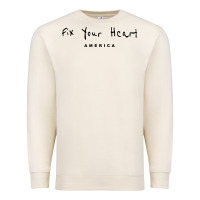 Sandshell Fix your heart america Premium Sweatshirt - linhVisuals