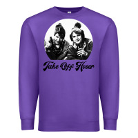 Purple take off hoser Premium Sweatshirt - linhVisuals