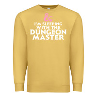 Antique Gold I'm sleeping with the dungeon master Premium Sweatshirt - linhVisuals