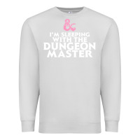 Dove Grey I'm sleeping with the dungeon master Premium Sweatshirt - linhVisuals