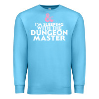 Ocean Blue I'm sleeping with the dungeon master Premium Sweatshirt - linhVisuals