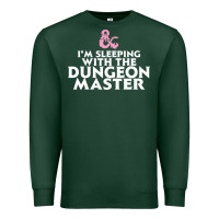 Sports Green I'm sleeping with the dungeon master Premium Sweatshirt - linhVisuals