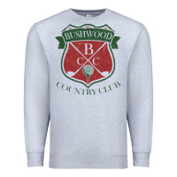 Heather Grey bushwood country club Premium Sweatshirt - linhVisuals