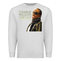 Dove Grey Charlie Wilson Premium Sweatshirt - linhVisuals