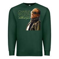 Sports Green Charlie Wilson Premium Sweatshirt - linhVisuals