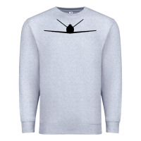 Heather Grey cirrus vision sf50 jet Premium Sweatshirt - linhVisuals