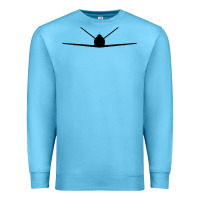 Ocean Blue cirrus vision sf50 jet Premium Sweatshirt - linhVisuals