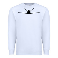 White cirrus vision sf50 jet Premium Sweatshirt - linhVisuals