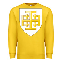 Lemon arms of the kingdom of jerusalem Premium Sweatshirt - linhVisuals