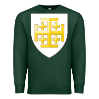 Sports Green arms of the kingdom of jerusalem Premium Sweatshirt - linhVisuals