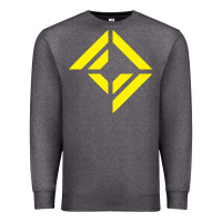 Charcoal Heather corridor crew Premium Sweatshirt - linhVisuals