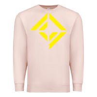 Pale Pink corridor crew Premium Sweatshirt - linhVisuals