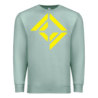Seafoam corridor crew Premium Sweatshirt - linhVisuals